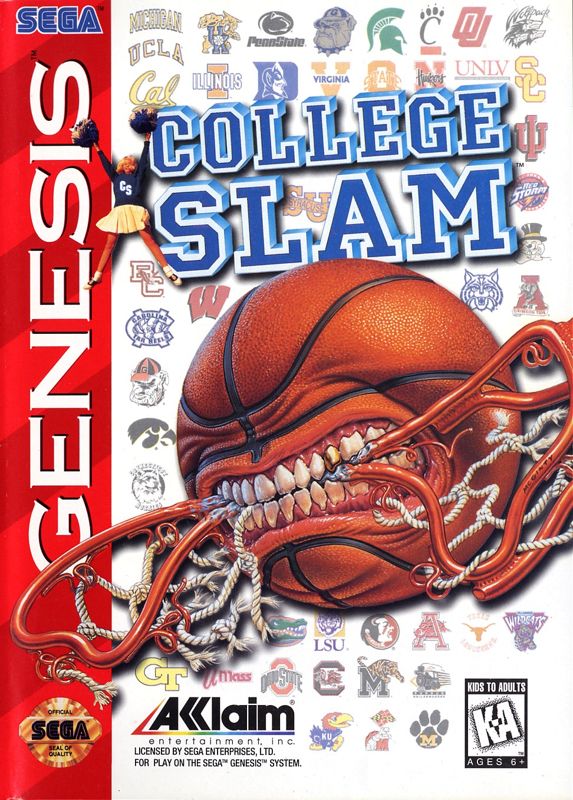 College Slam - SEGA Genesis
