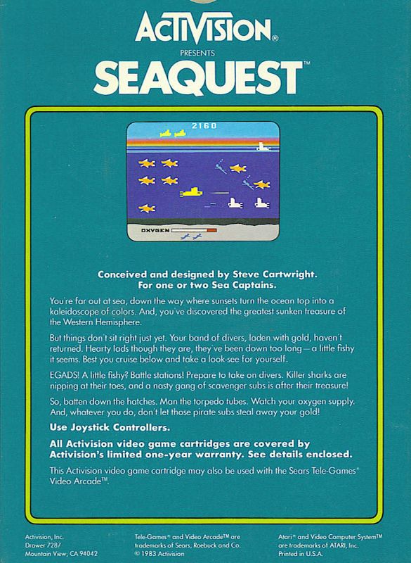Seaquest - Atari 2600