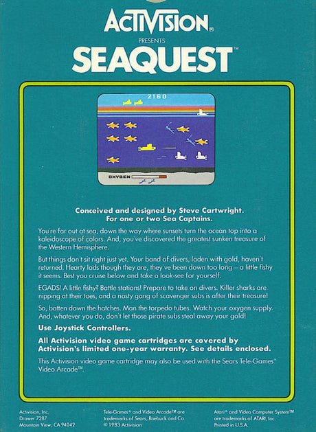 Seaquest - Atari 2600