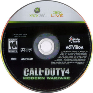 Call of Duty 4: Modern Warfare - Xbox 360