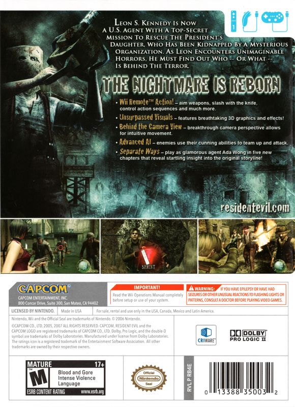 Resident Evil 4 - Wii