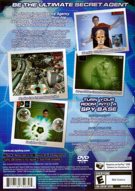 EyeToy: Operation Spy - PlayStation 2