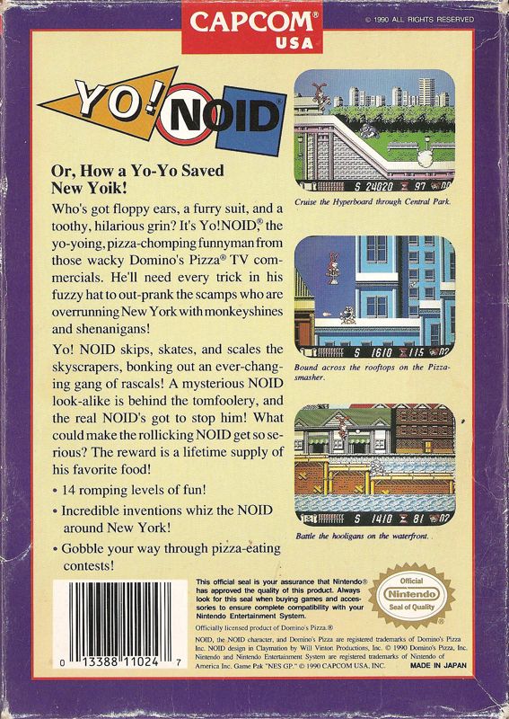 Yo! Noid - NES