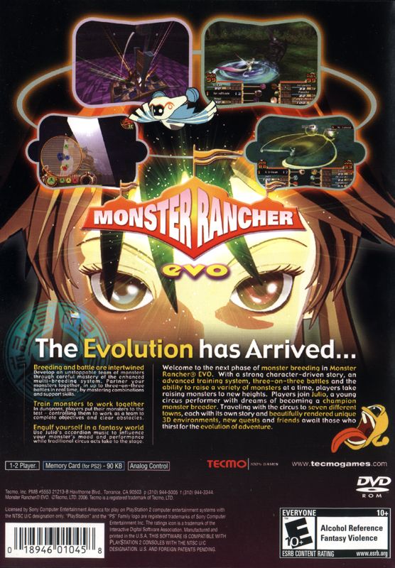 Monster Rancher EVO - PlayStation 2
