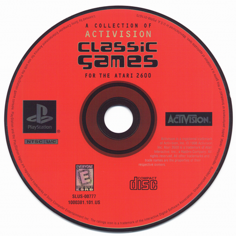Activision Classics - A Collection of Activision Classic Games for the Atari 2600 - PlayStation