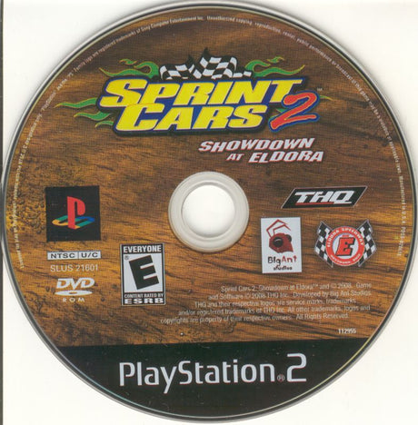 Sprint Cars 2: Showdown at Eldora - PlayStation 2