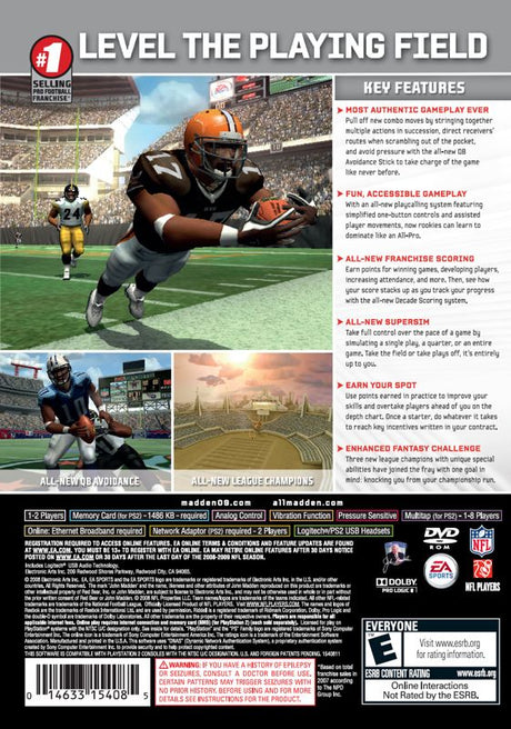 Madden NFL 09 - PlayStation 2