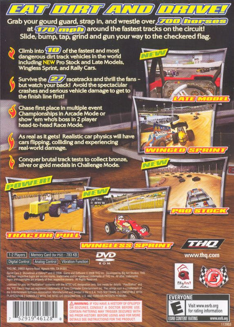 Sprint Cars 2: Showdown at Eldora - PlayStation 2