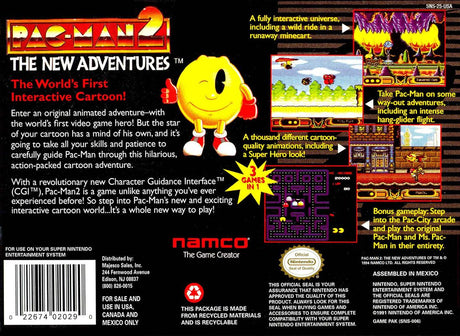 Pac-Man 2: The New Adventures - Super Nintendo