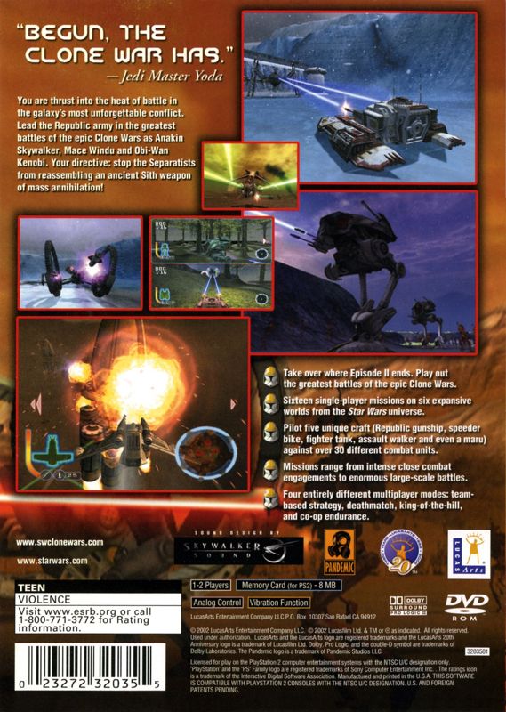 Star Wars: The Clone Wars - PlayStation 2