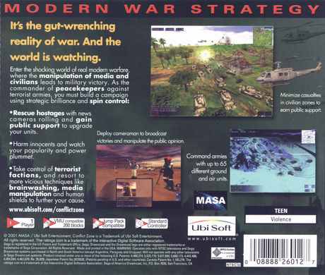 Conflict Zone - SEGA Dreamcast