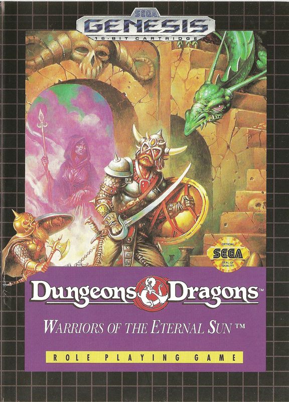 Dungeons & Dragons: Warriors of the Eternal Sun - SEGA Genesis