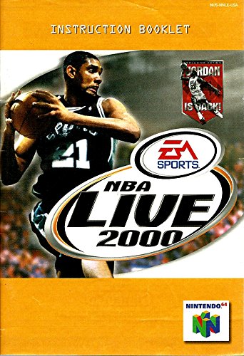 NBA Live 2000 - N64 Manual