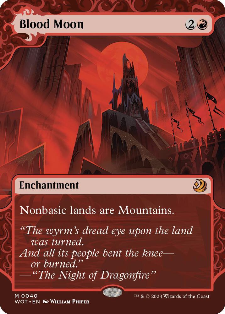Blood Moon (40) [Wilds of Eldraine: Enchanting Tales]
