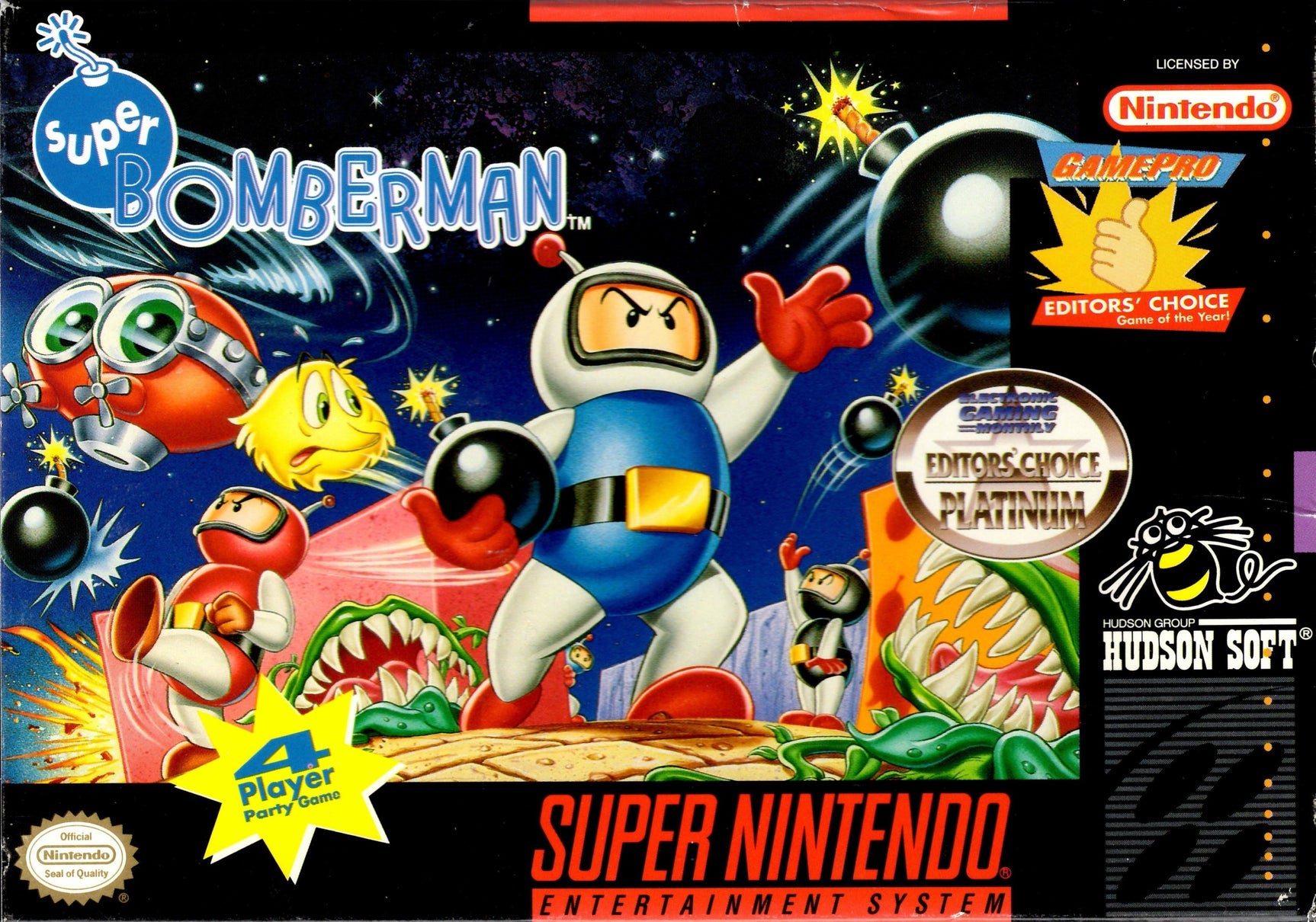 Super Bomberman - Super Nintendo