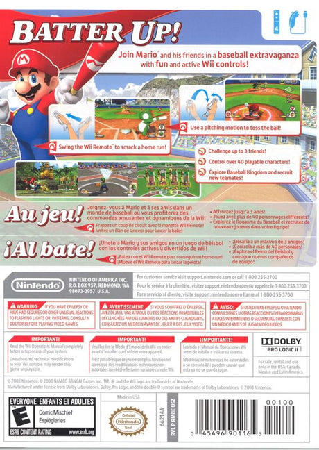 Mario Super Sluggers - Wii