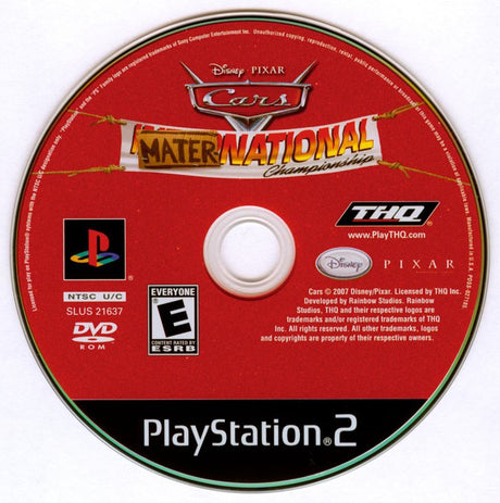 Disney•Pixar Cars: Mater-National Championship - PlayStation 2