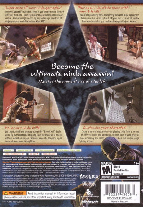 Tenchu Z - Xbox 360