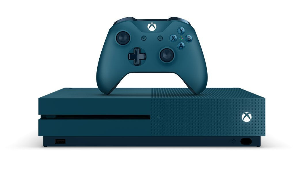 Xbox One S 500GB Console - Deep Blue