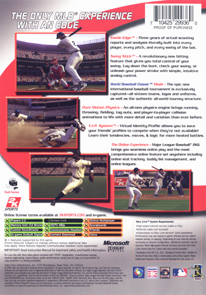 Major League Baseball 2K6 - Xbox