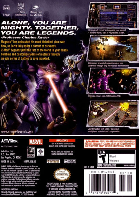 X-Men Legends - GameCube