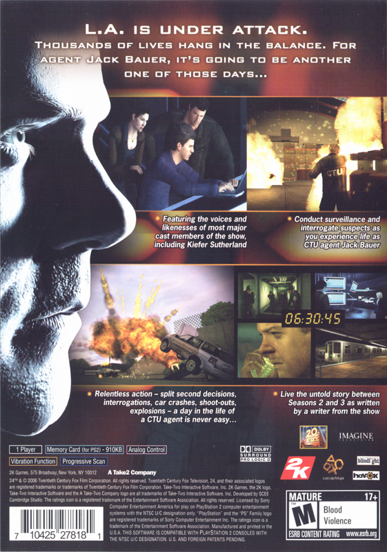 24 the Game - PlayStation 2