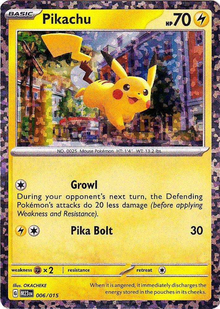 Pikachu (006/015) [McDonald's Promos 2023]