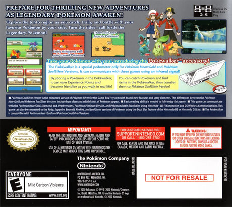 Pokemon SoulSilver Version - Nintendo DS