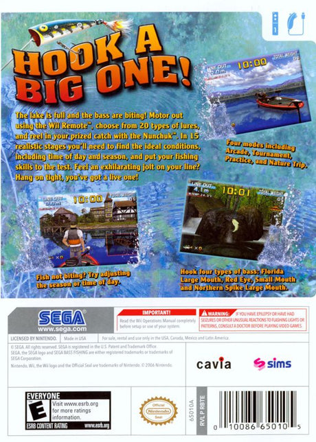 Sega Bass Fishing - Wii