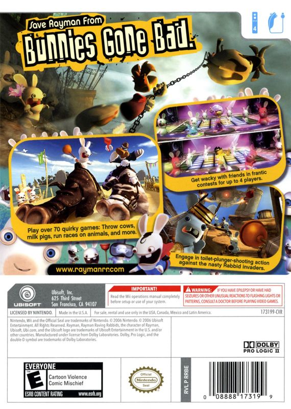 Rayman: Raving Rabbids - Wii