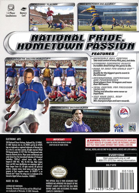 FIFA Soccer 2002 - GameCube