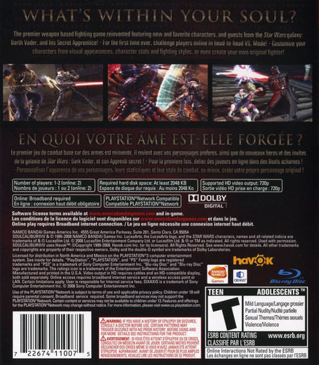 Soul Calibur IV - PlayStation 3