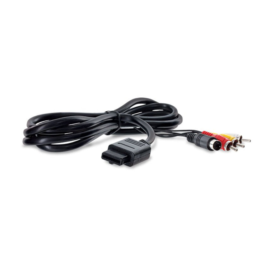 S-Video and Composite AV Cable for GameCube / Nintendo 64 / Super NES