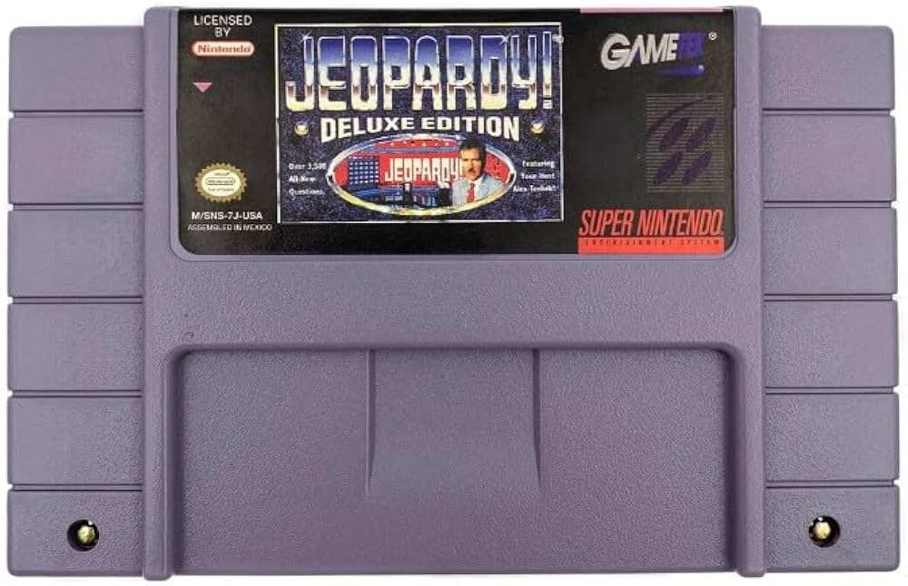 Jeopardy! Deluxe Edition - Super Nintendo