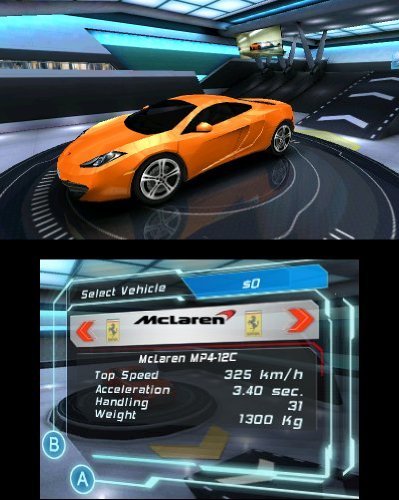 Asphalt 3D - Nintendo 3DS
