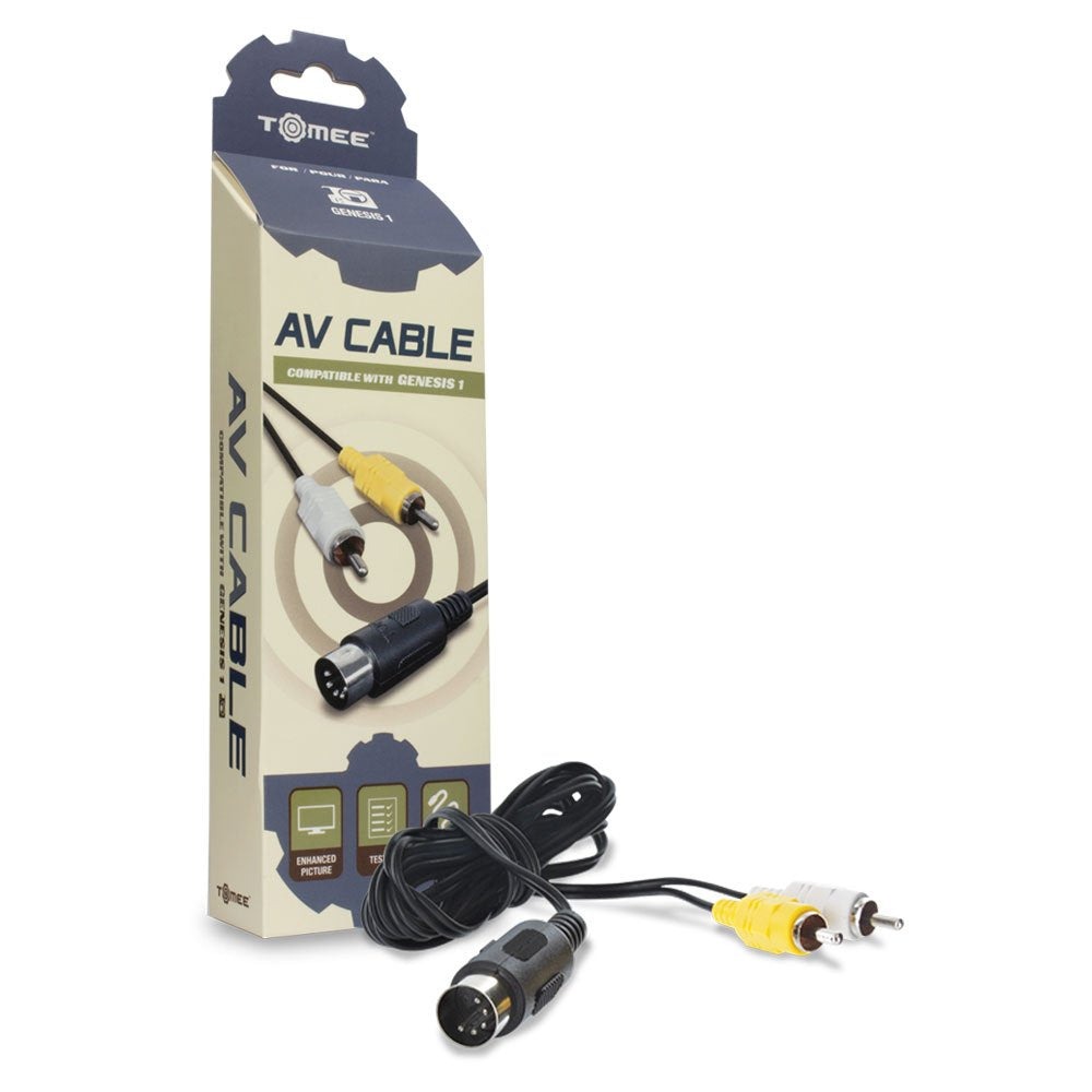 Composite AV Cable for SEGA Genesis (Model 1)