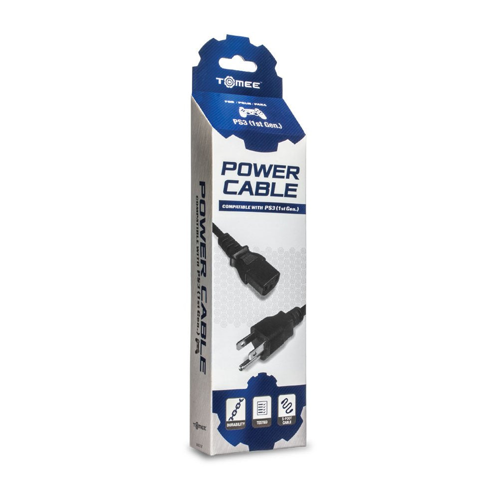 3-Prong Power Cable for PS3 / Xbox 360 / PC