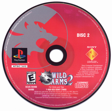Wild Arms 2 - PlayStation