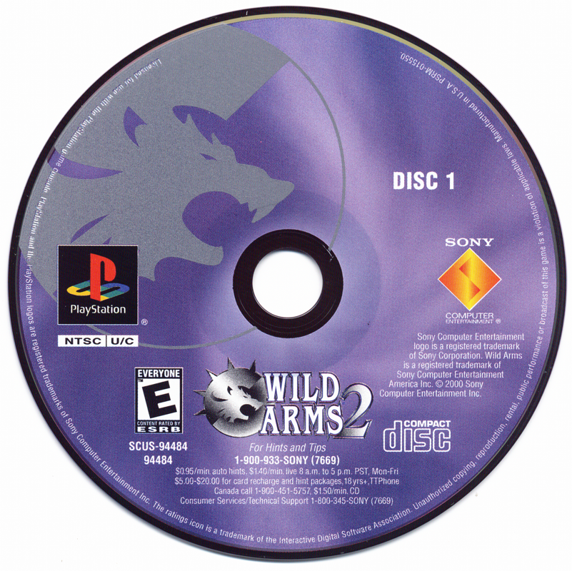 Wild Arms 2 - PlayStation
