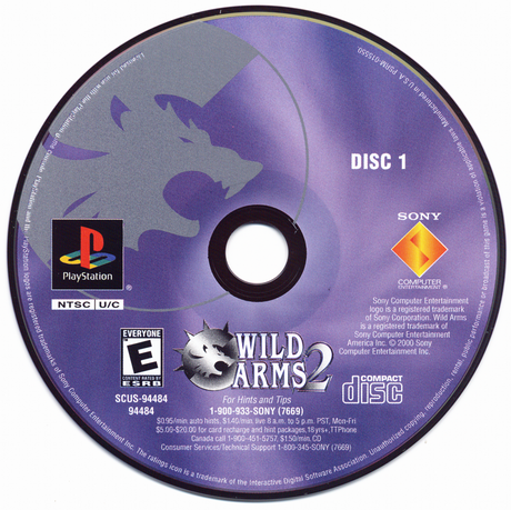 Wild Arms 2 - PlayStation