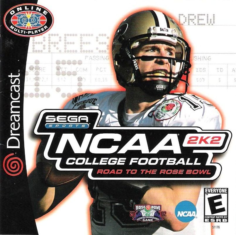 NCAA College Football 2K2: Road to the Rose Bowl - SEGA Dreamcast