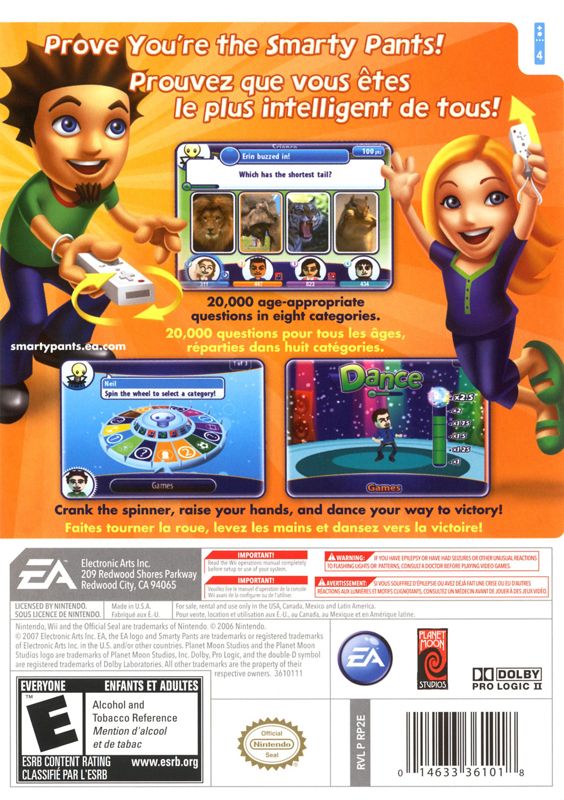 EA Smarty Pants - Wii