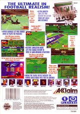 NFL Quarterback Club 96 - SEGA Saturn