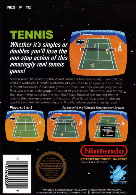 Tennis - NES