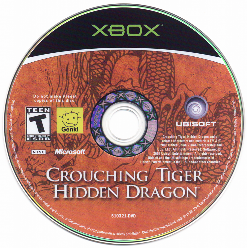 Crouching Tiger Hidden Dragon - Xbox