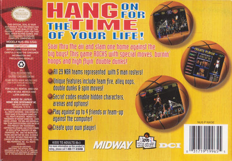 NBA Hangtime - Nintendo 64