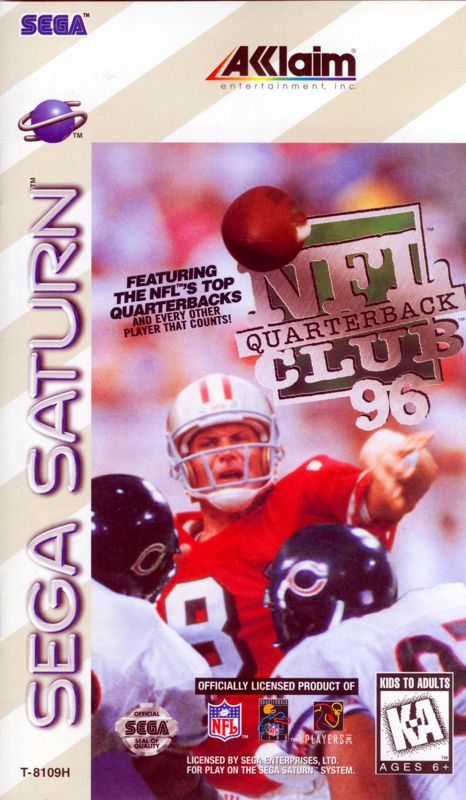 NFL Quarterback Club 96 - SEGA Saturn