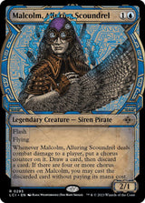 Malcolm, Alluring Scoundrel (Showcase) (293) [The Lost Caverns of Ixalan]