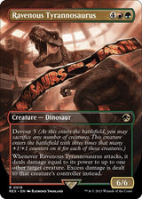 Ravenous Tyrannosaurus (Borderless) (18) [Universes Beyond: Jurassic World Collection]