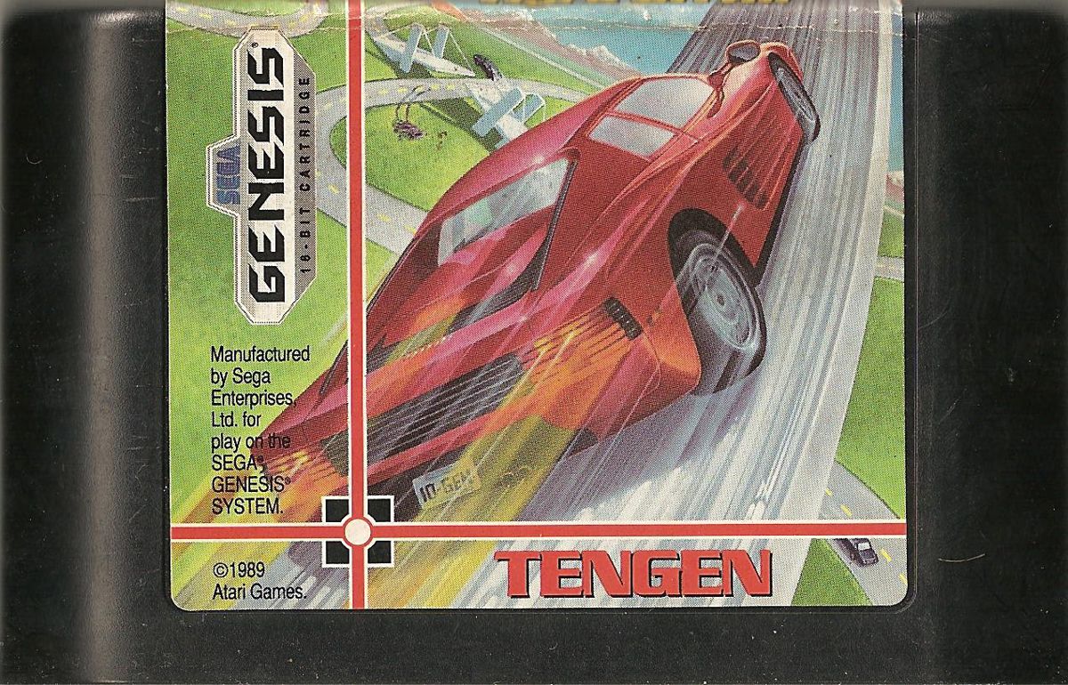 Hard Drivin' - SEGA Genesis